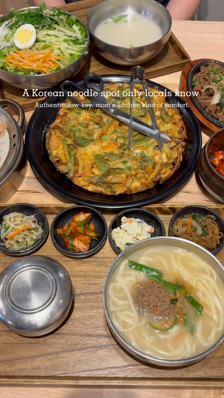 Authentic Korean Noodles At Jin Myungdong