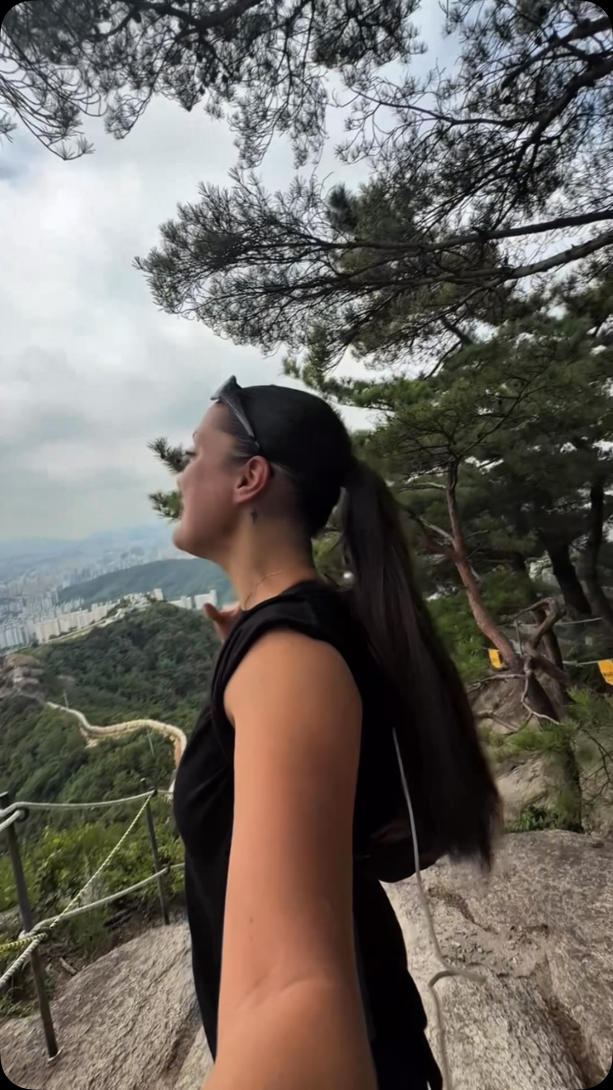 Seoul City Wall Trail Hike in Extreme Heat