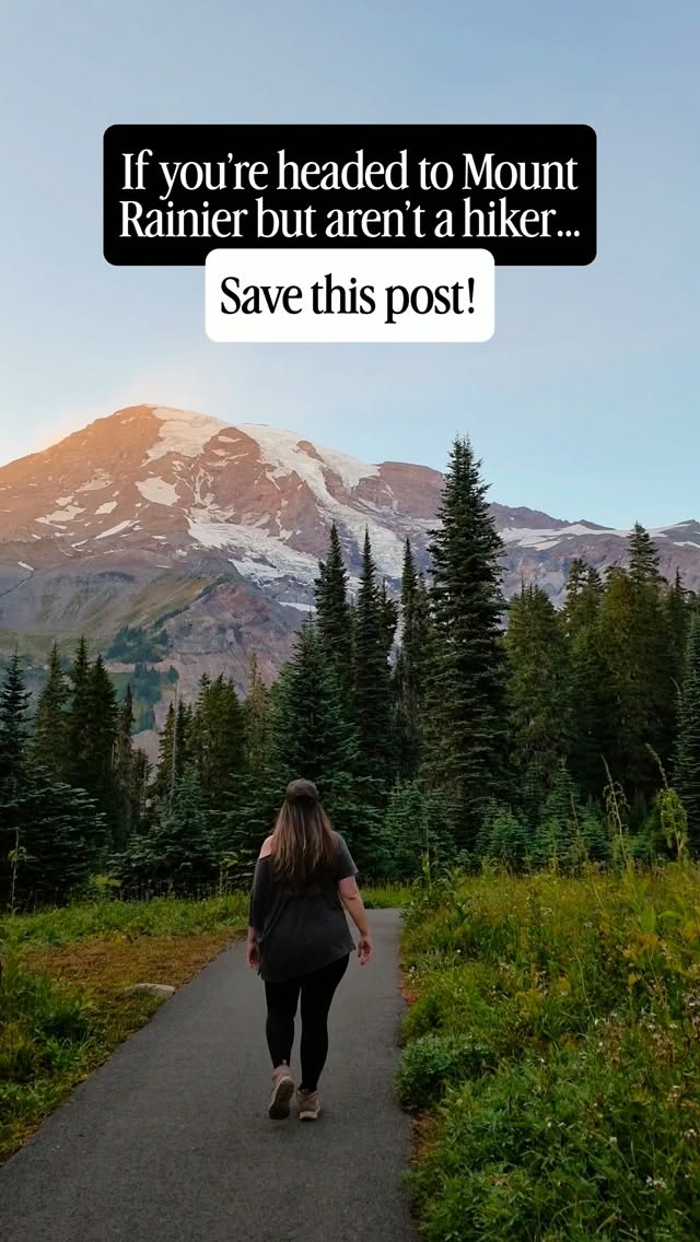 Family-Friendly Trails With Mount Rainier Views