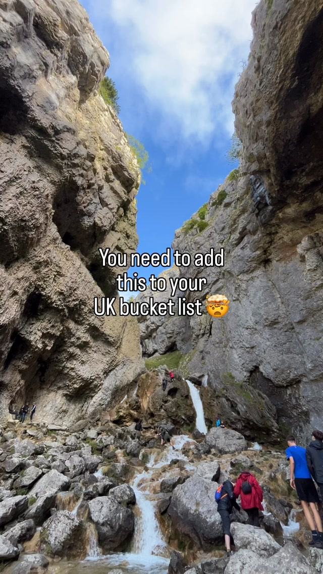 Yorkshire Dales Limestone Cliffs and Waterfalls