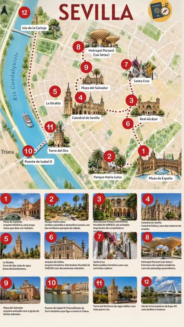 Seville's Top 12 Must-Visit Attractions