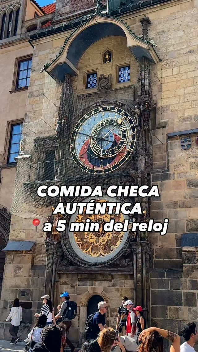 Czech Eateries Near Prague Astronomical Clock