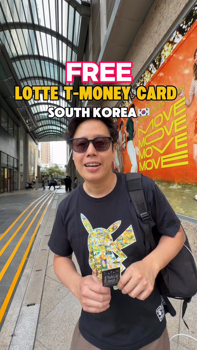Lotte Department Store Offers Free T-Money Card
