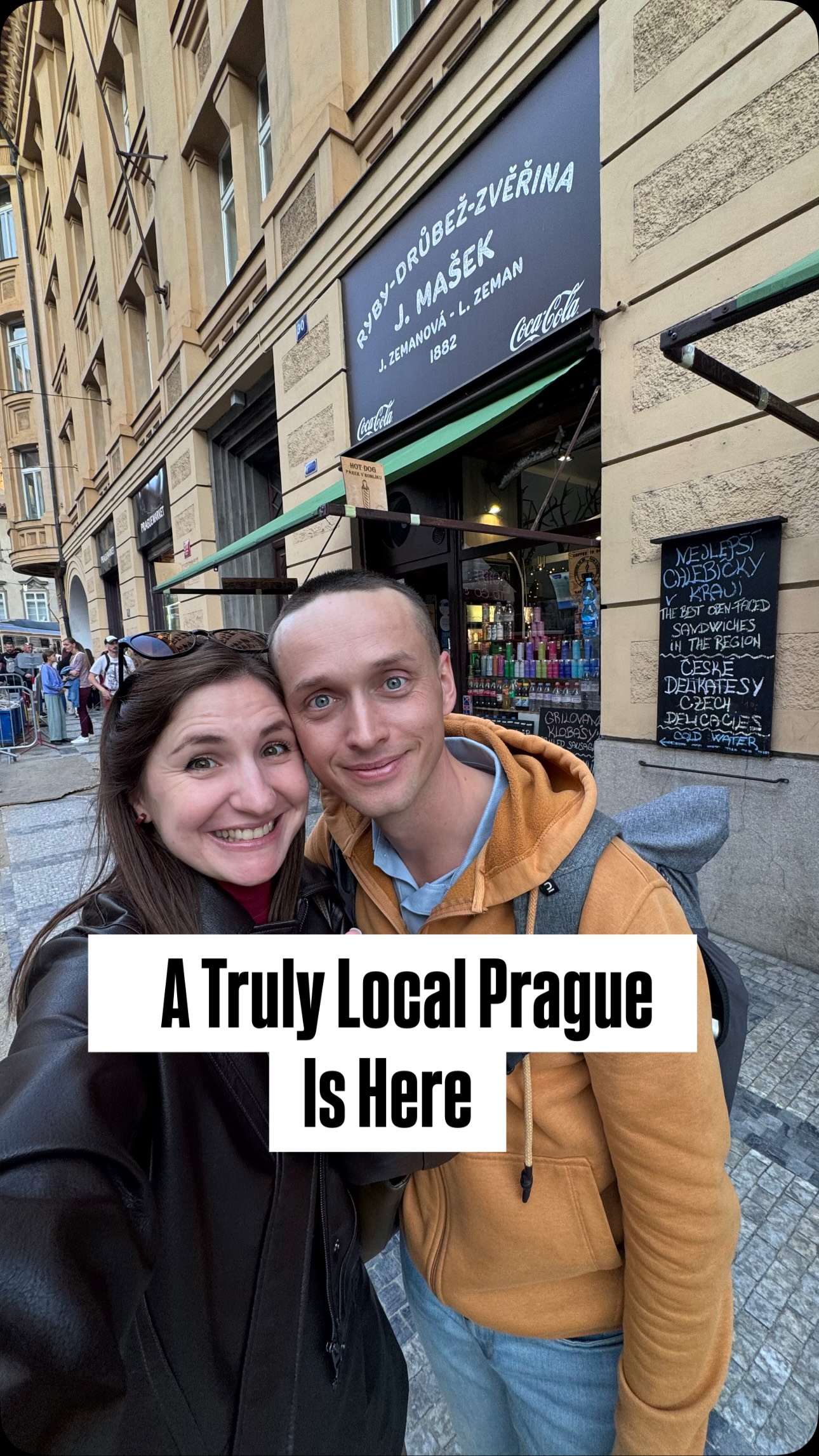 Prague's Malá Strana: Historic Church and Family Deli
