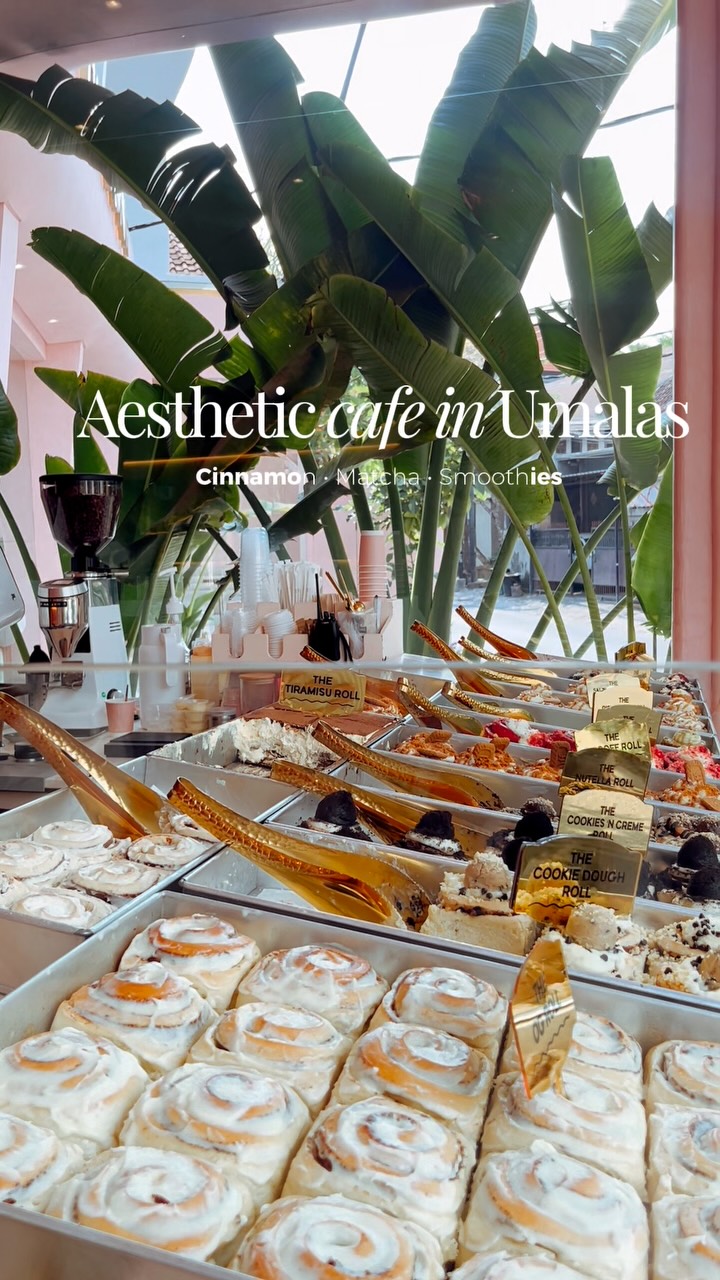 Bali's Vegan Cinnamon Roll Cafe