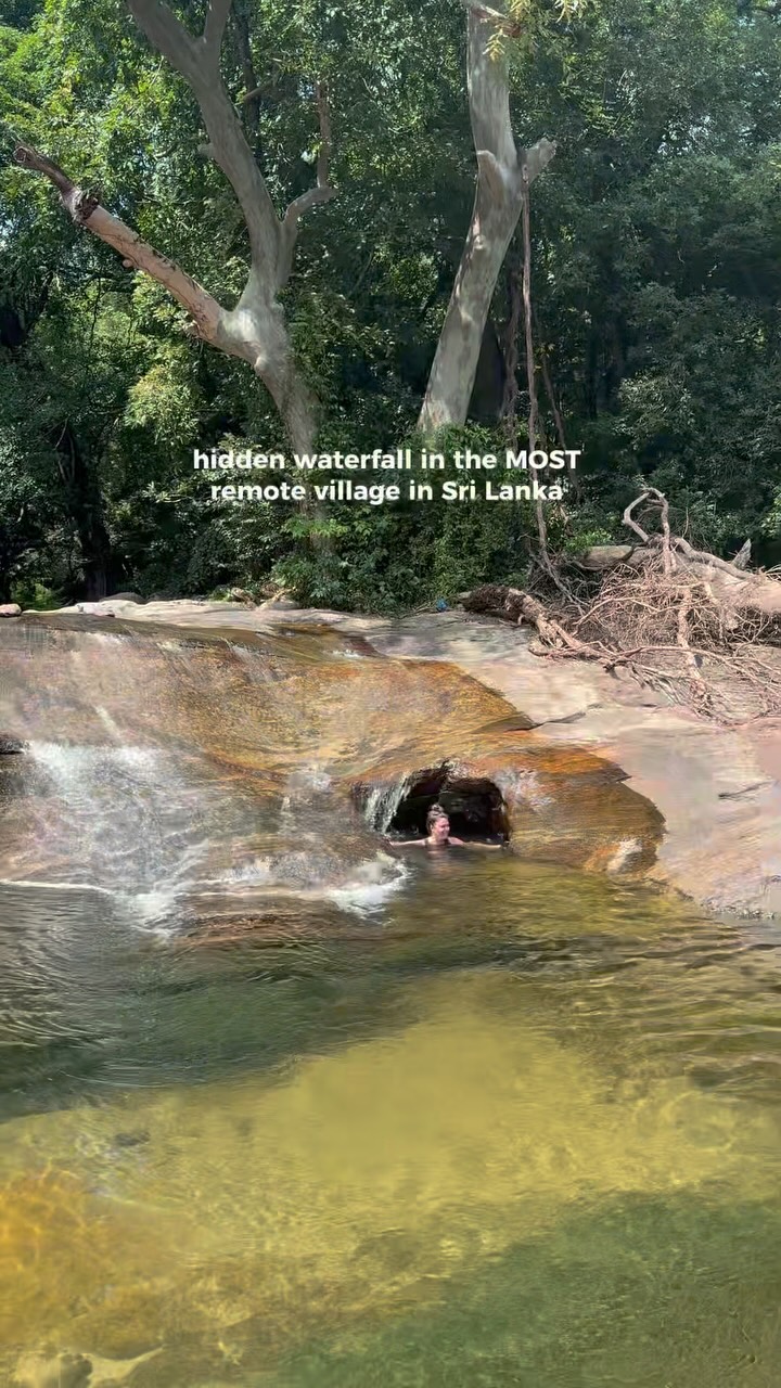 Remote Sri Lankan Village Features Hidden Waterfall