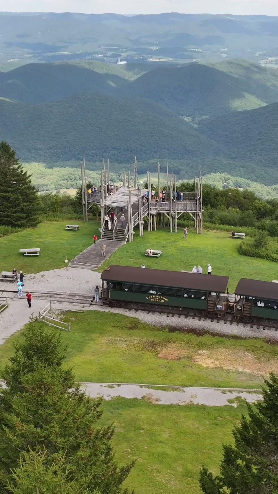 West Virginia Train Journey to Bald Knob