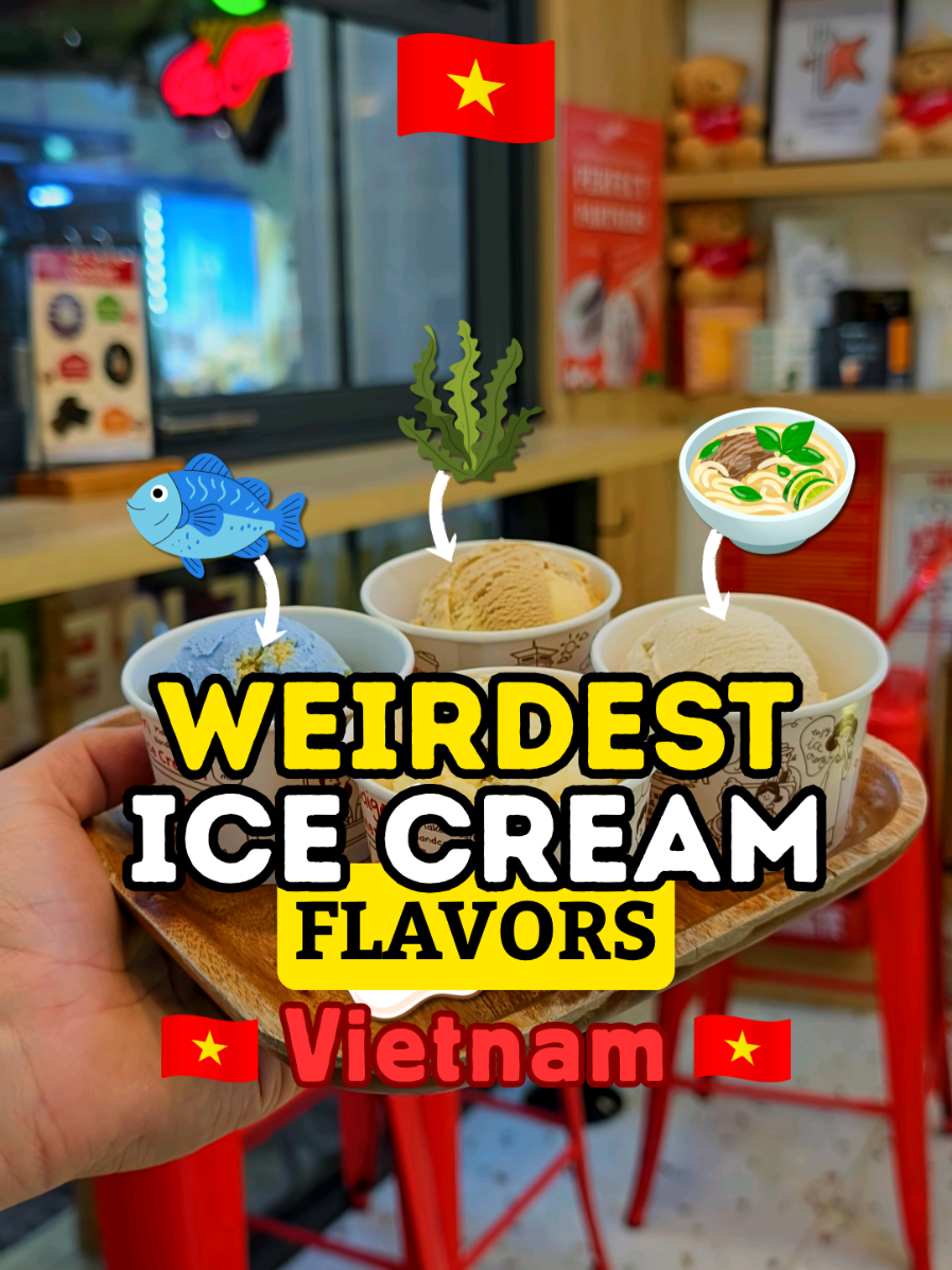 Unique Ice Cream Flavors in Vietnam