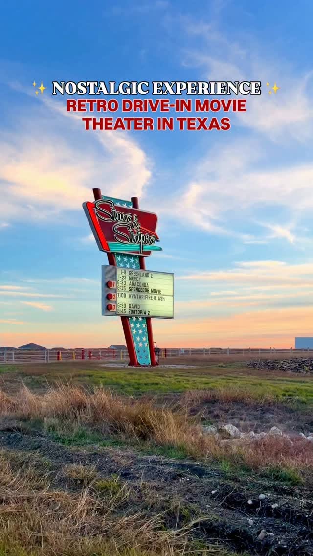 Nostalgic Drive-In Theaters for Movie Nights