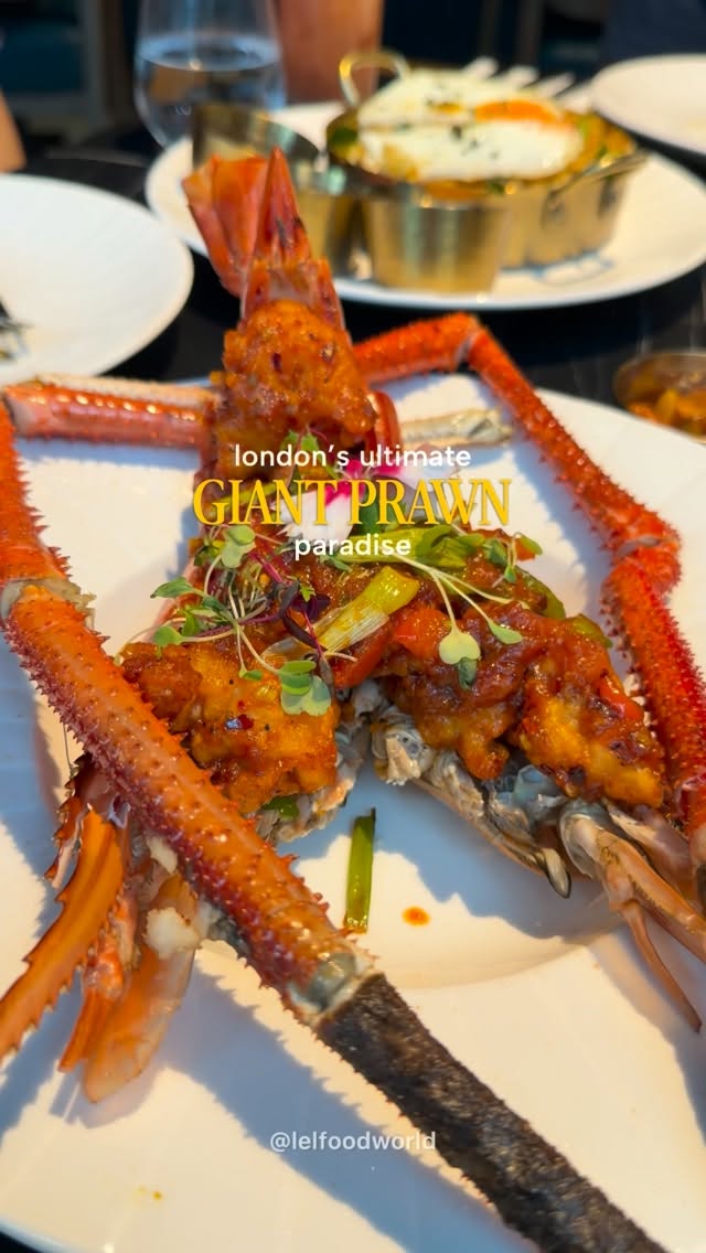 London Sri Lankan Restaurant Features Prawn Dishes