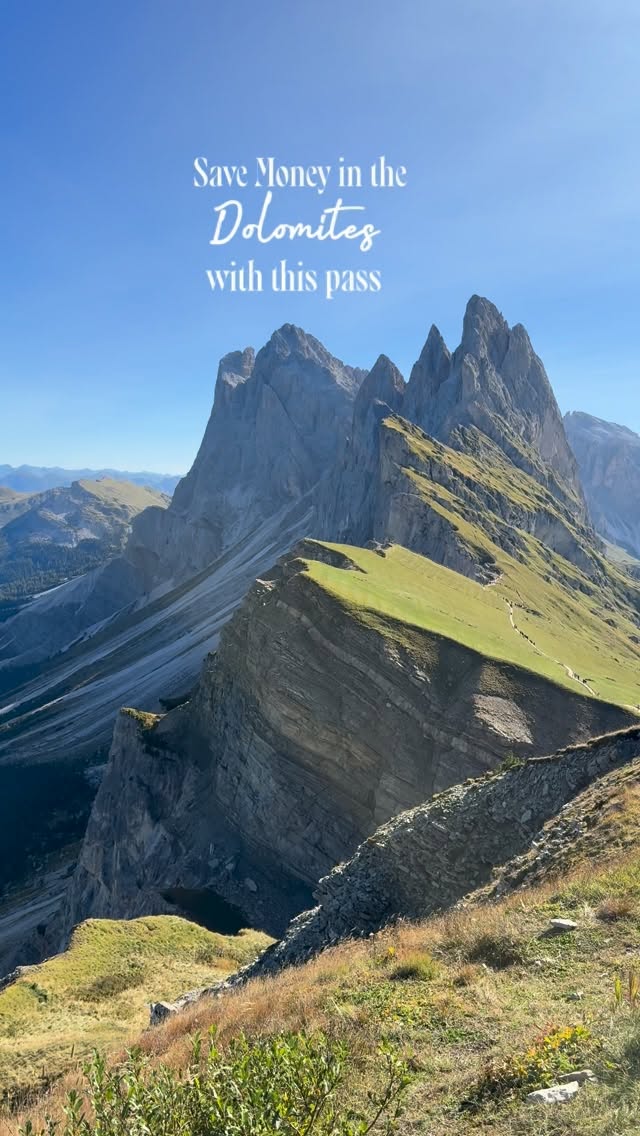 Dolomites Mountain Views And Hiking Pass
