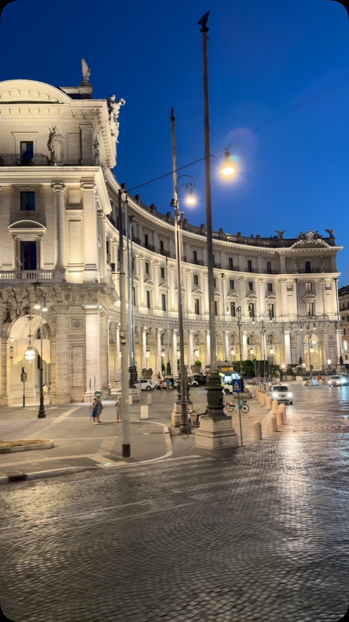 Rome's Naiad Fountain and Republic Square