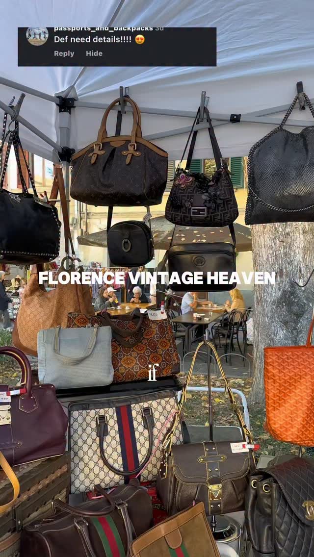 Florence Vintage Market Highlights Designer Finds