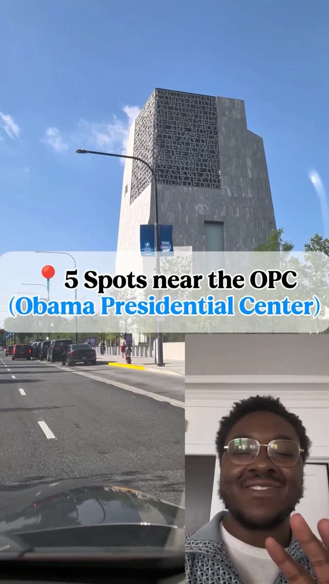 Dining and Culture Near Obama Presidential Center