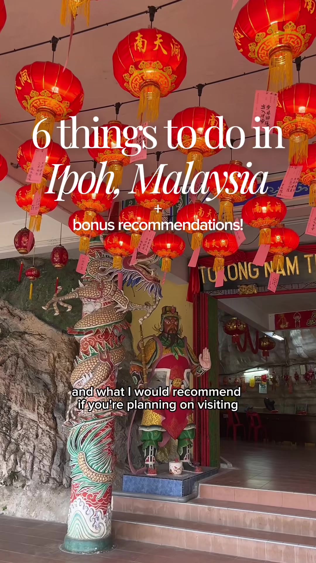Explore Ipoh's Heritage and Natural Wonders