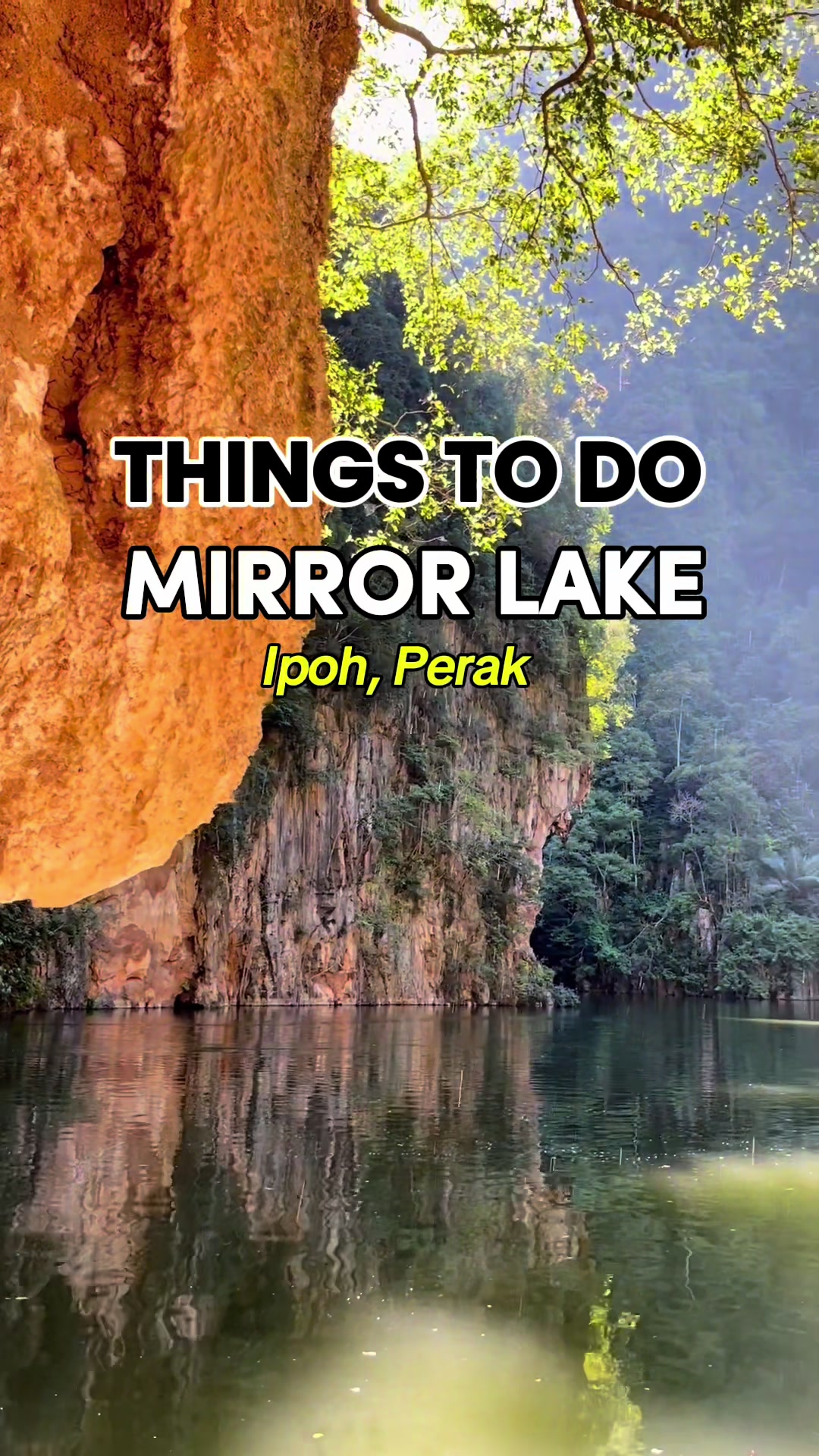 Ipoh's Mirror Lake and Rocky Sky Ladder