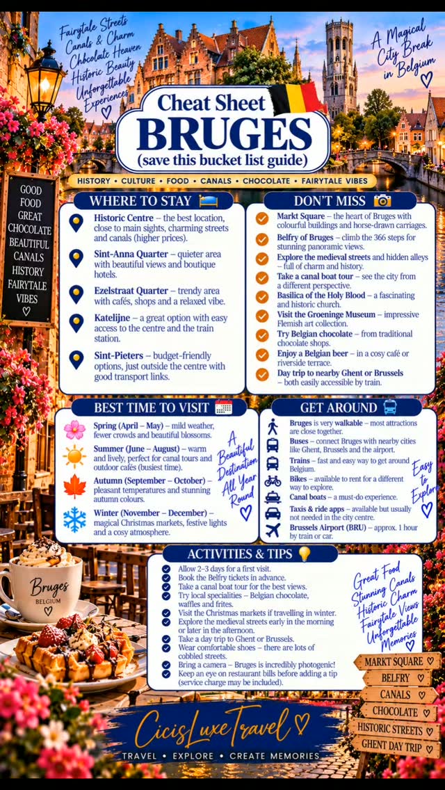 Bruges Attractions and Activities
