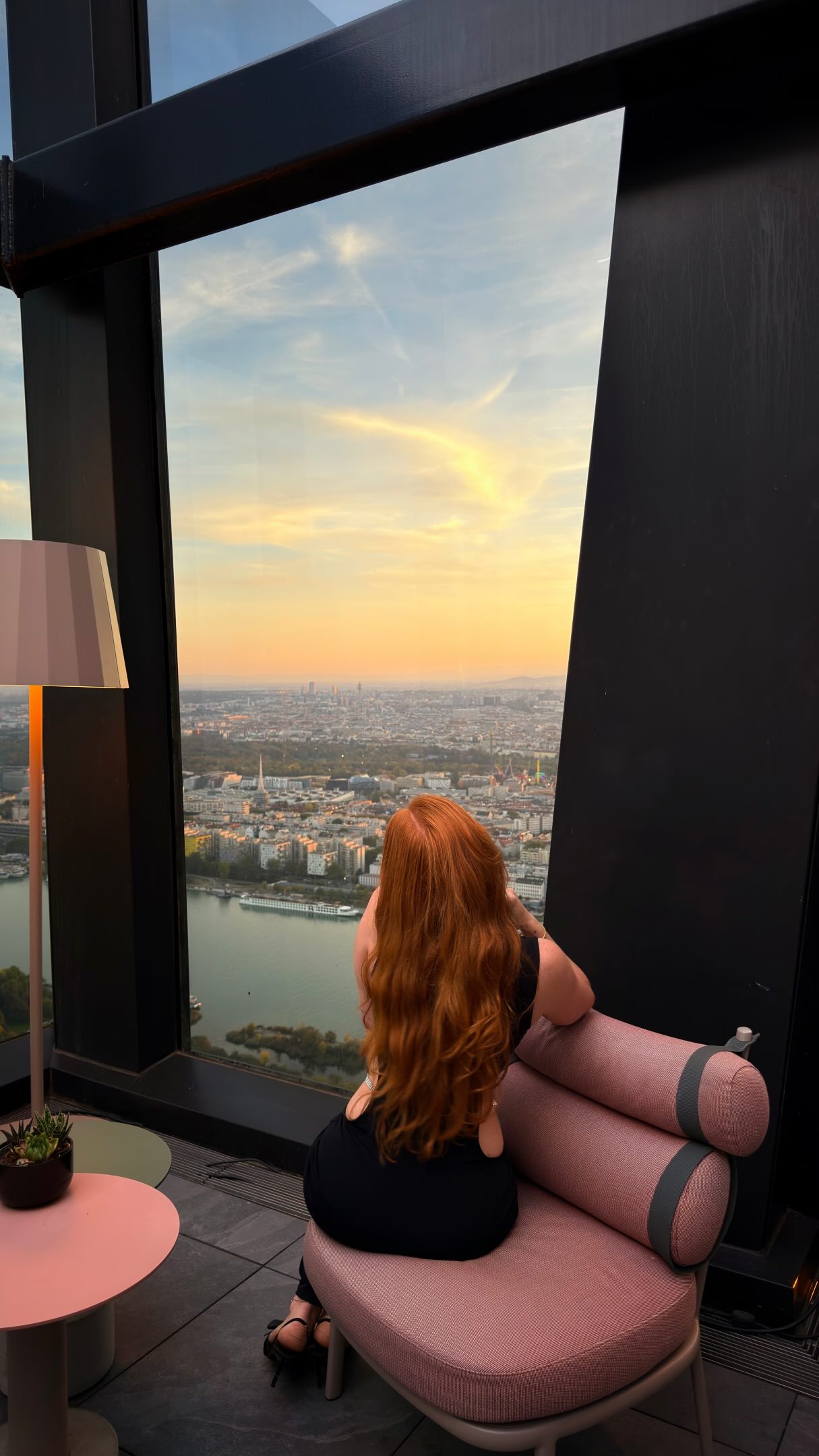Altia Restaurant Vienna Rooftop Sunset Views
