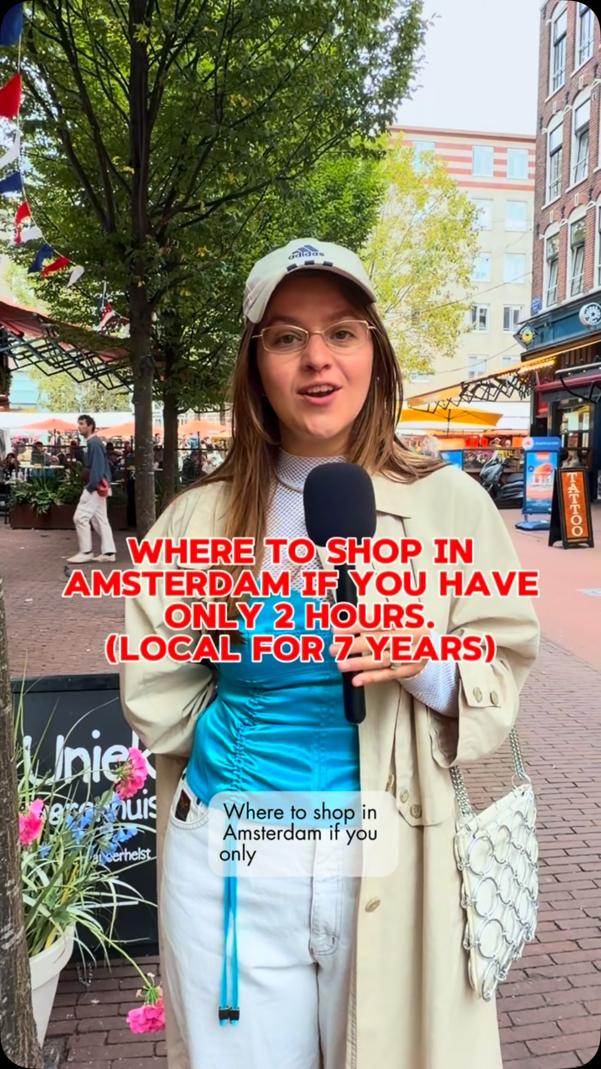 Amsterdam's Vibrant Shopping Streets Near Central Station