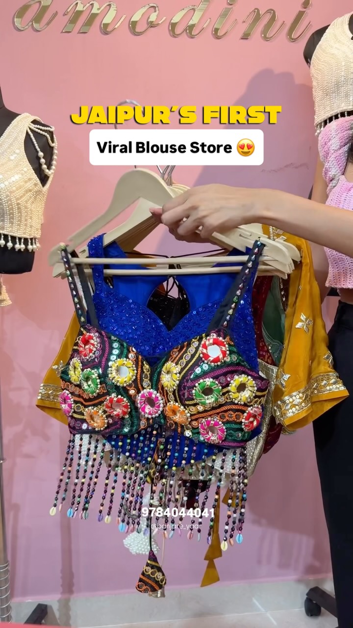 Jaipur's First Viral Blouse Store