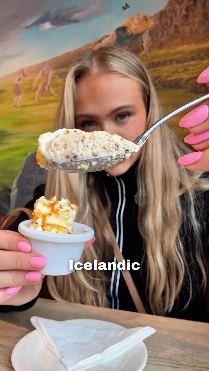 Icelandic Dessert From Café Loki