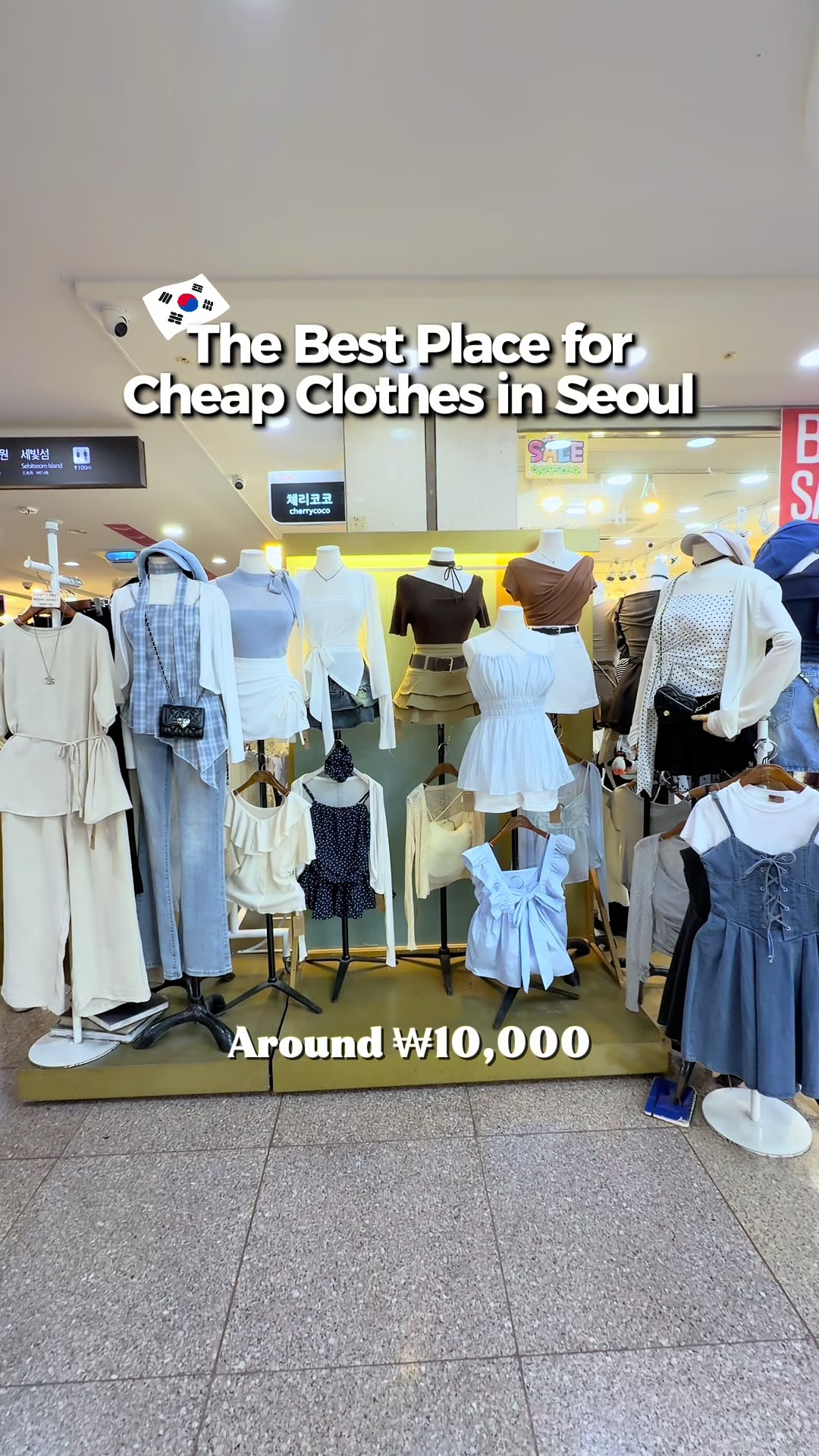 Gotomall: Seoul's Budget-Friendly Underground Fashion Hub