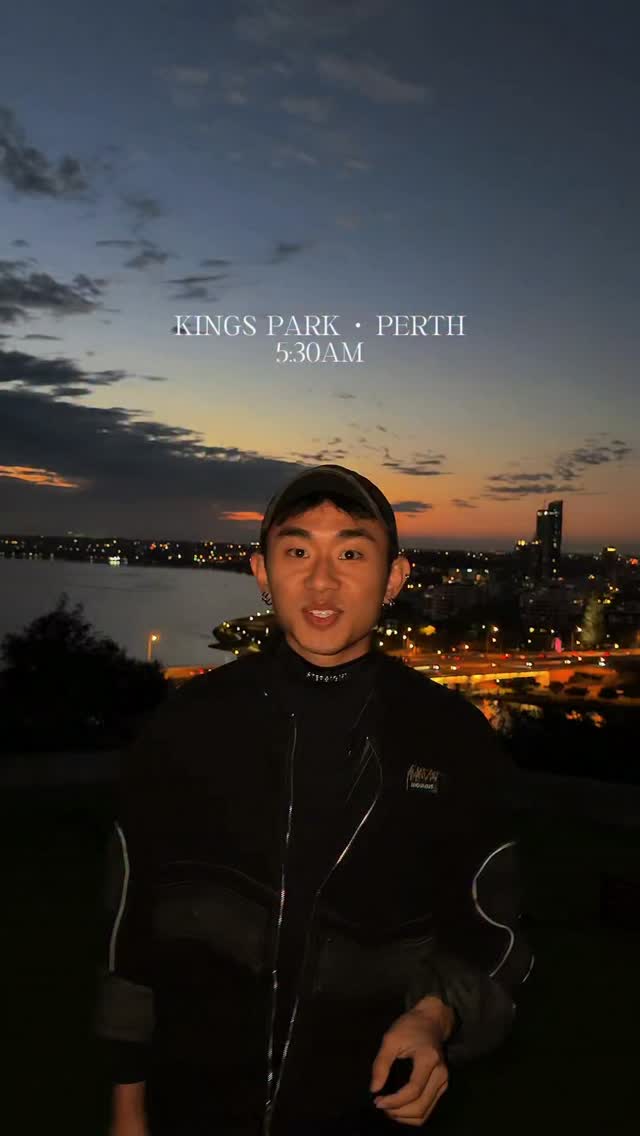 Sunrise Views Over Perth From Kings Park