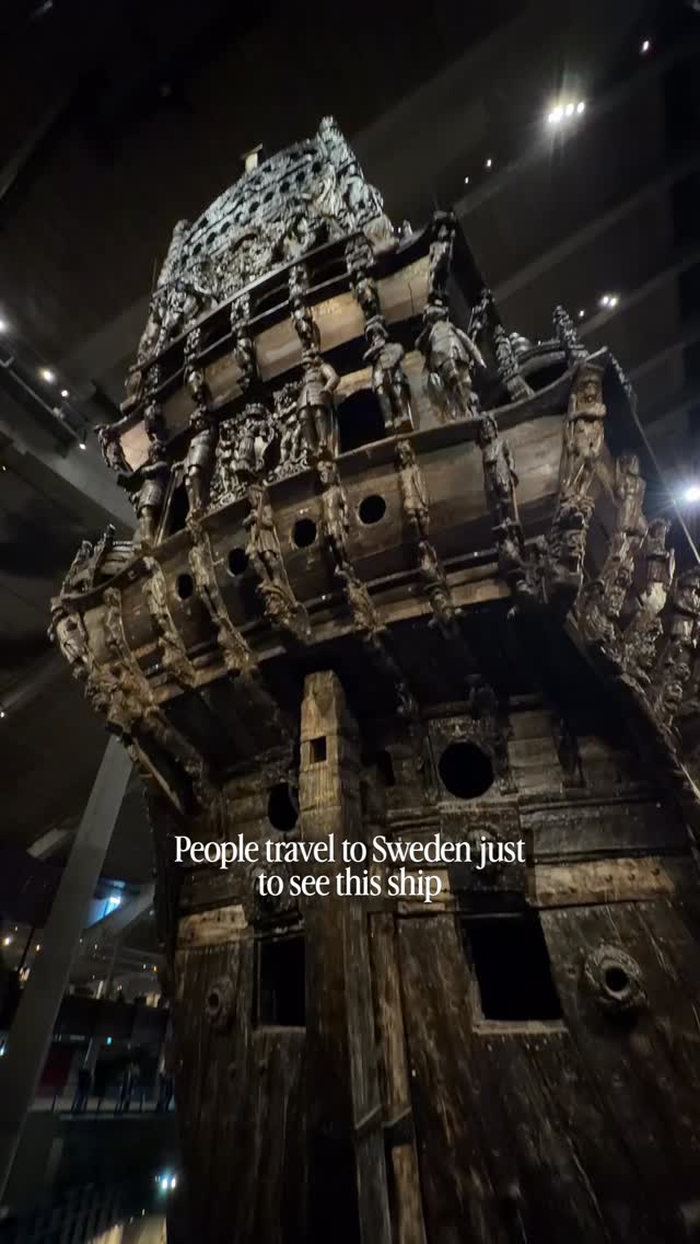 Vasa Museum's Intact 17th Century Ship
