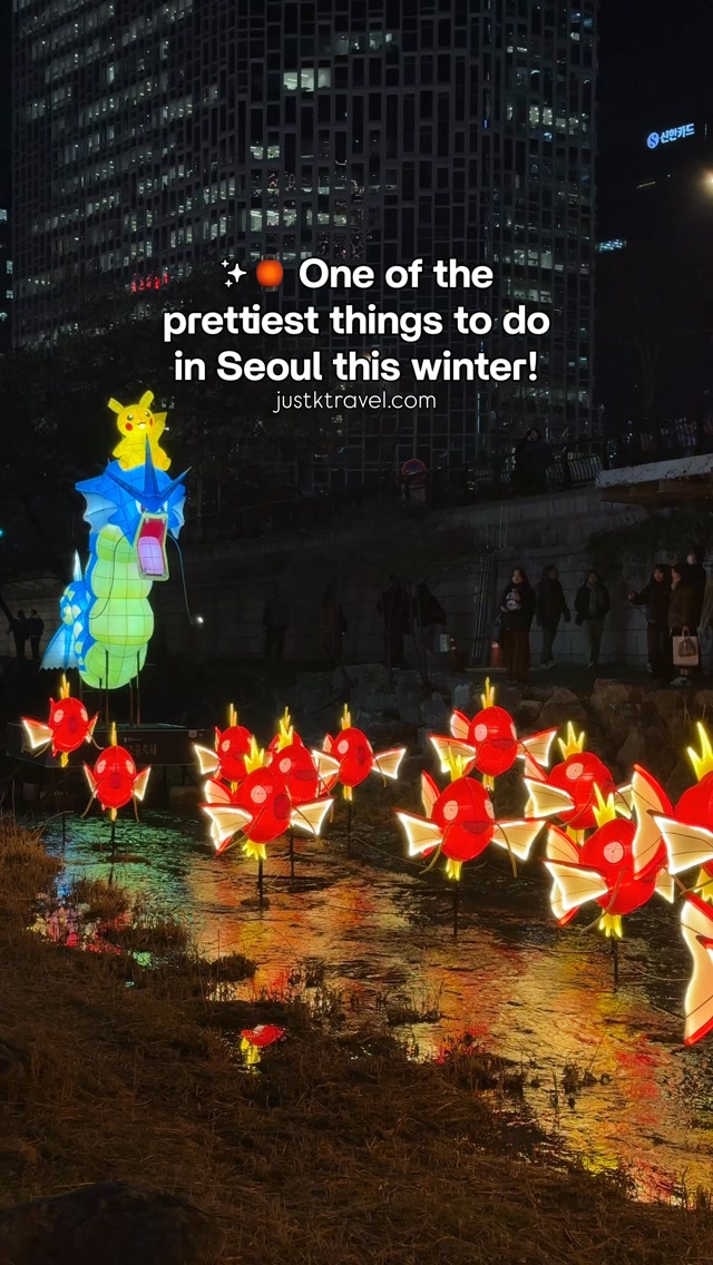 Seoul Lantern Festival and Gwanghwamun Market