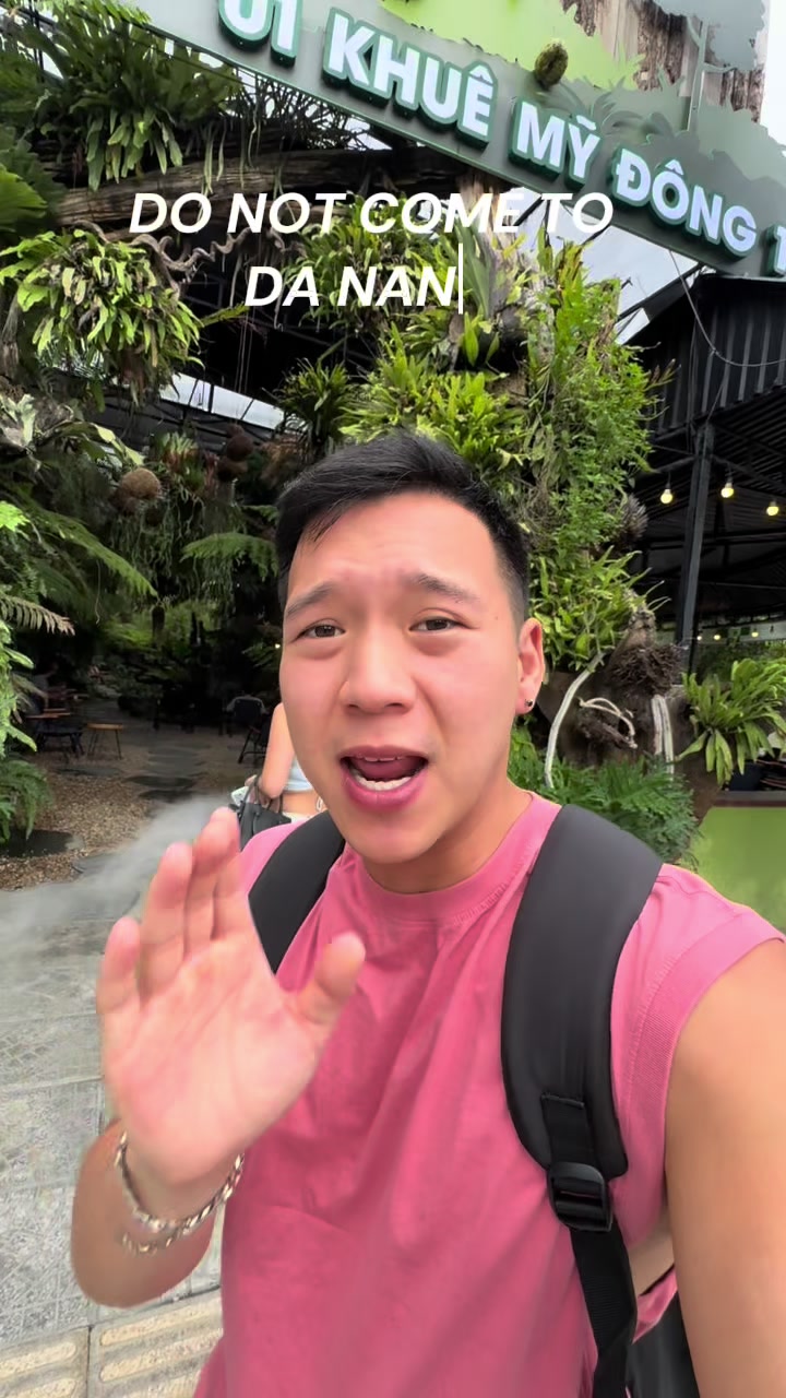 Rainforest Cafe in Da Nang Features Lush Greenery