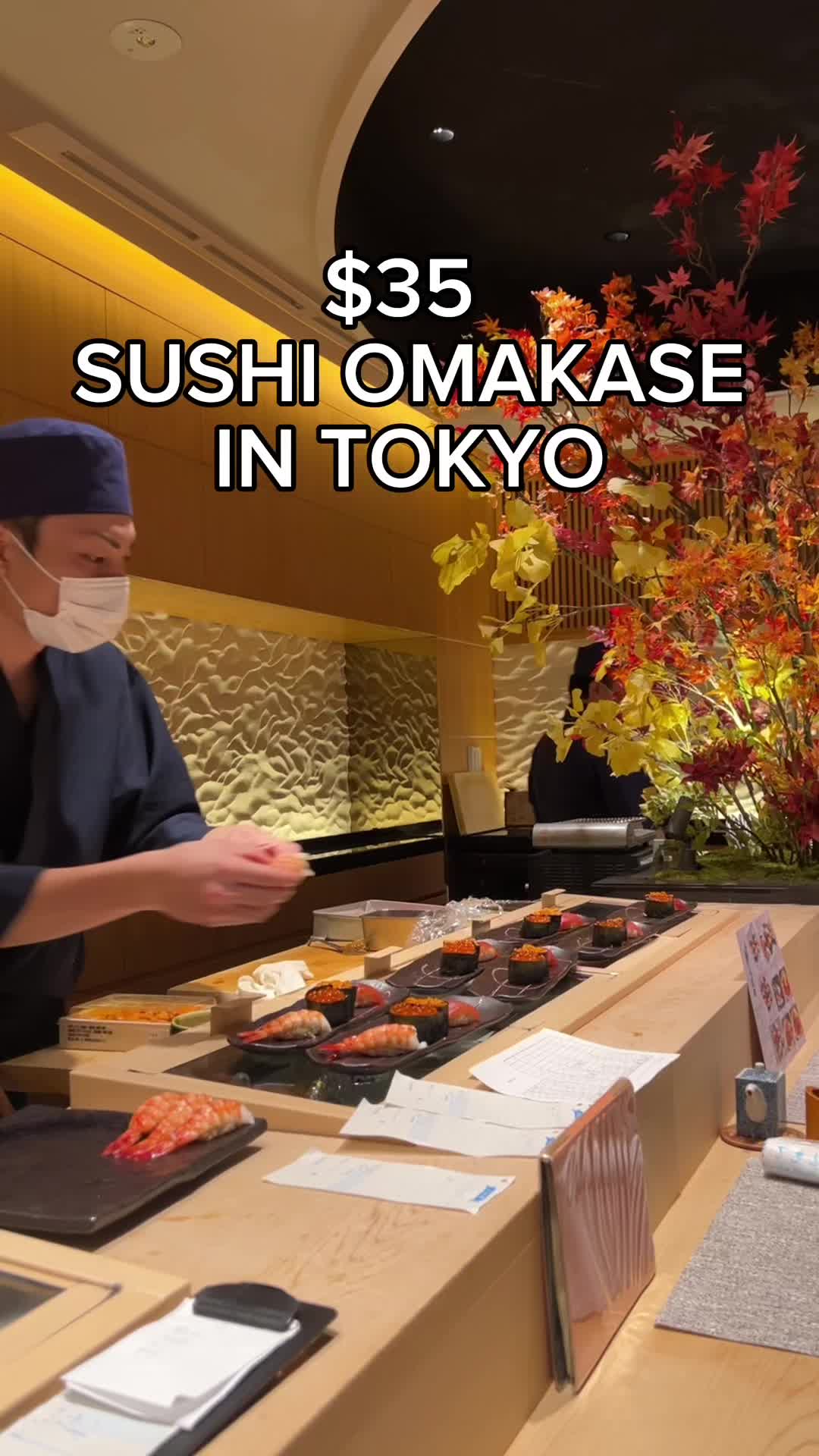 Tokyo Sushi Omakase Lunch Experience