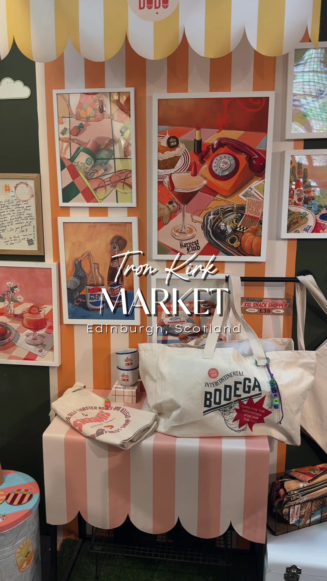 Edinburgh's Tron Kirk Market: Unique Local Crafts