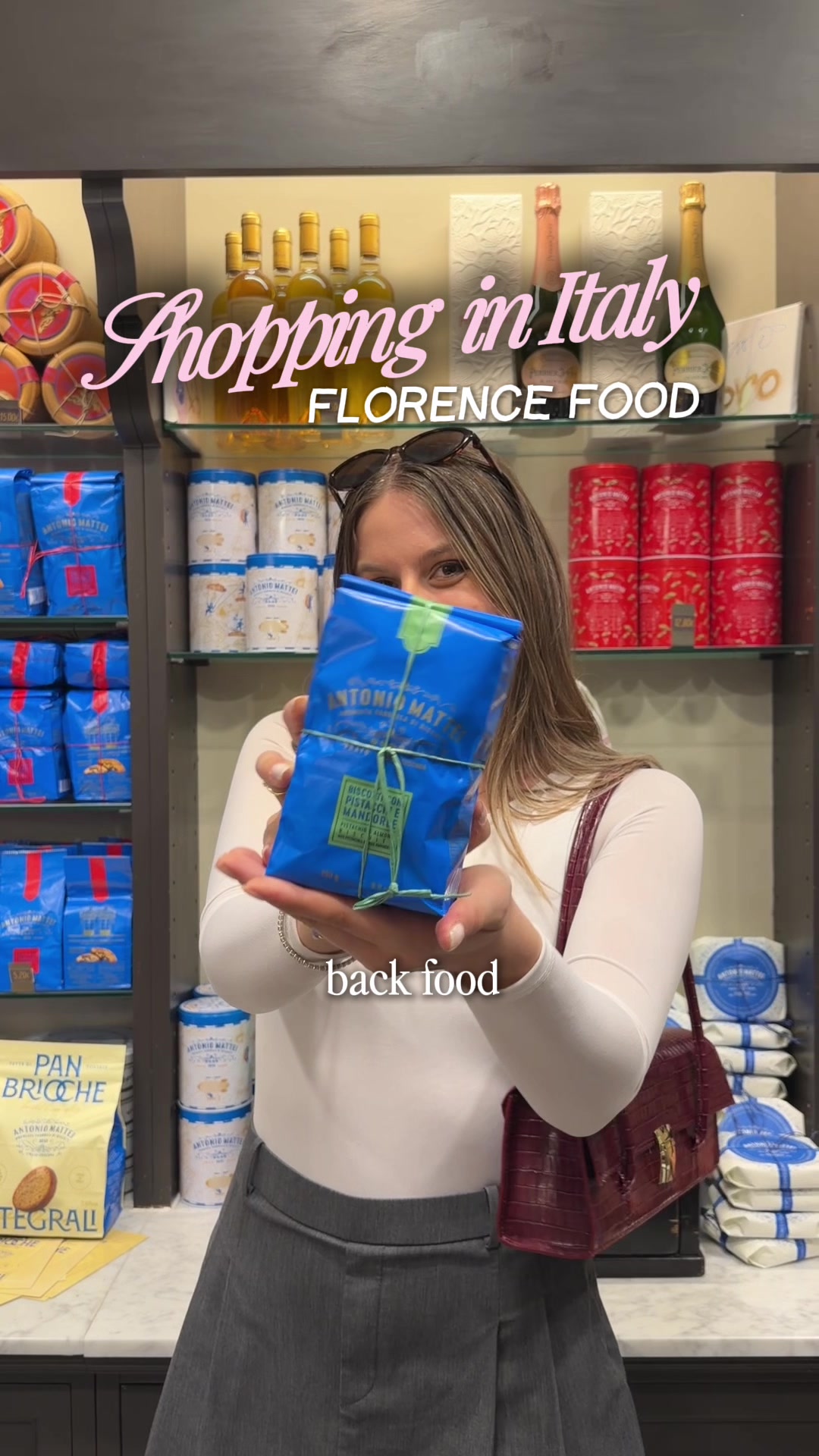Florence Food: Historic Grocer, Cantucci Bakery, Tea