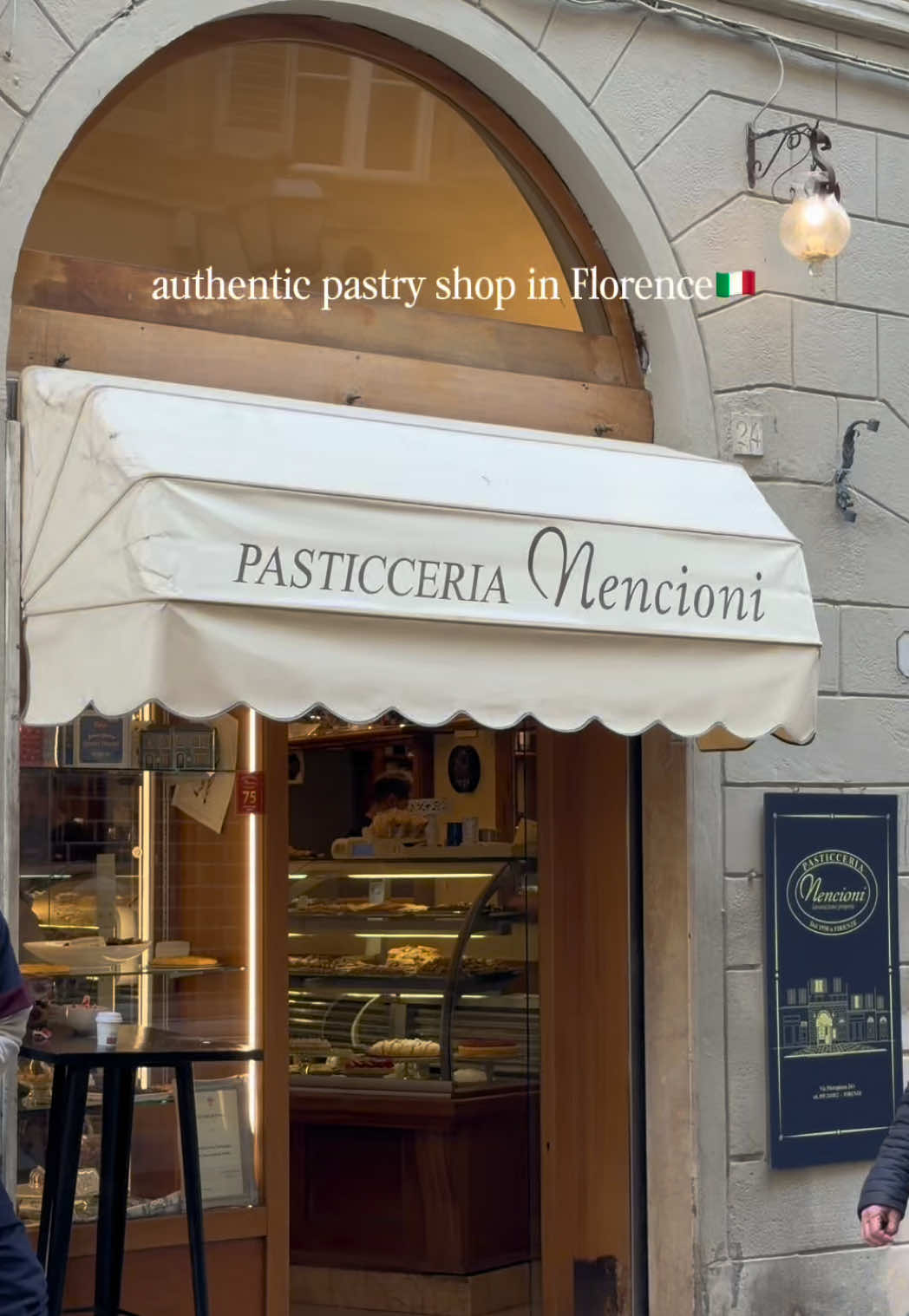 Authentic Pastry Shop in Florence, Italy