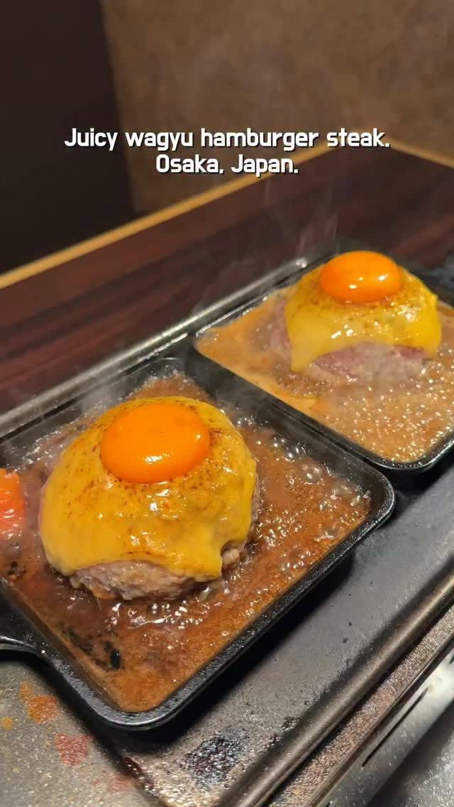 Osaka's Wagyu Hamburger Steak Lunch