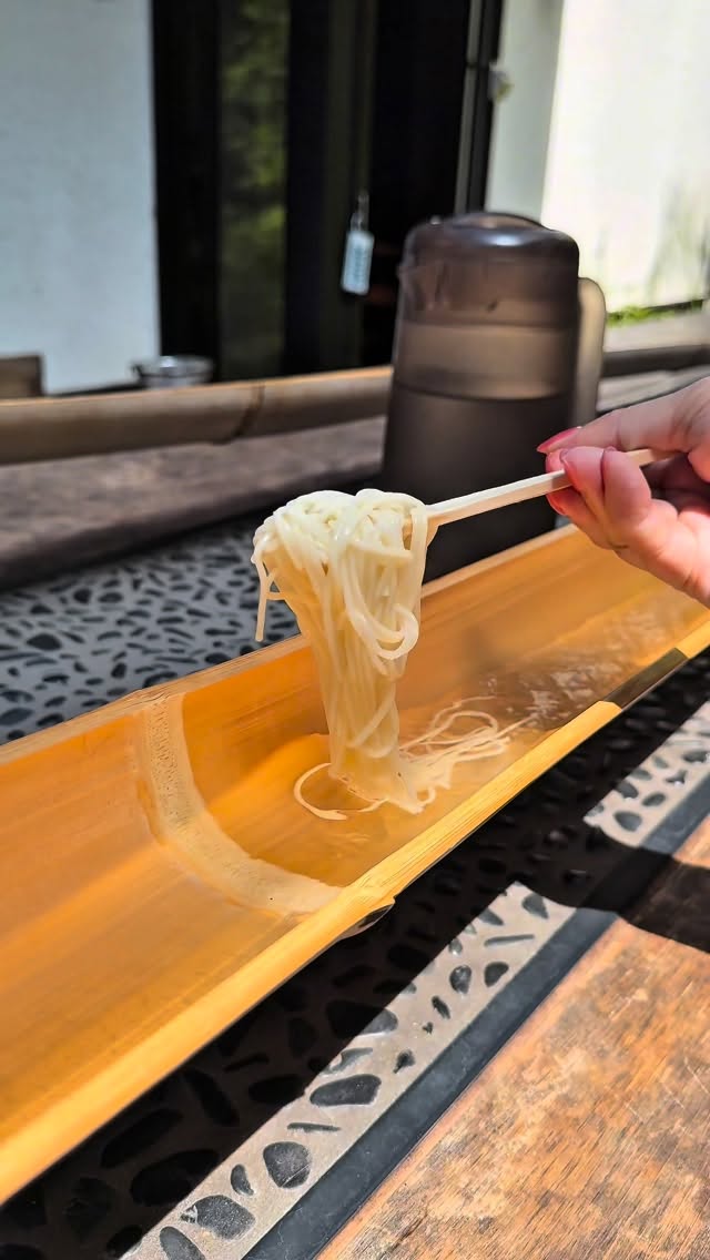 Chayakado: A Popular Spot For Flowing Somen Noodles