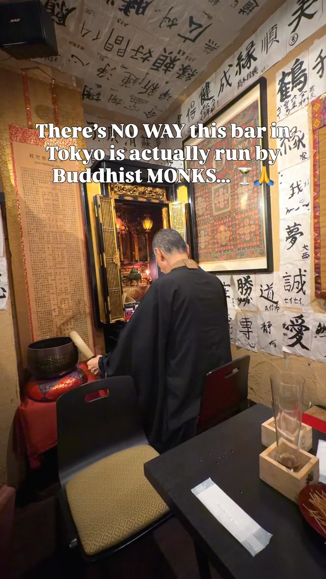 Buddhist Monk-Run Bar Serves Temple-Inspired Cocktails