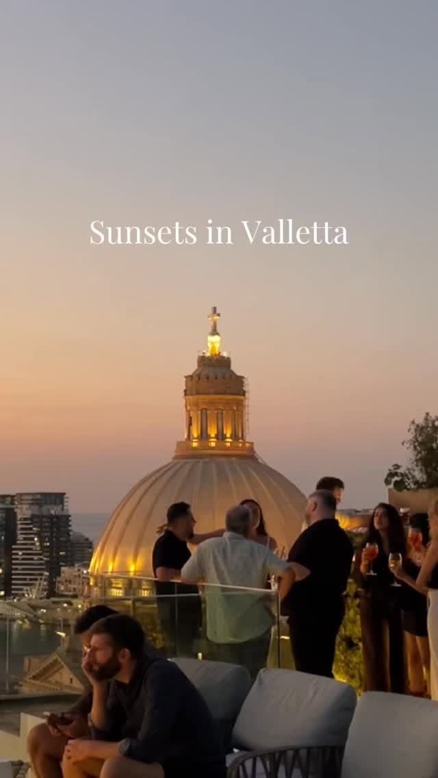 Valletta Rooftop Restaurant Offers Stunning Sunset Views