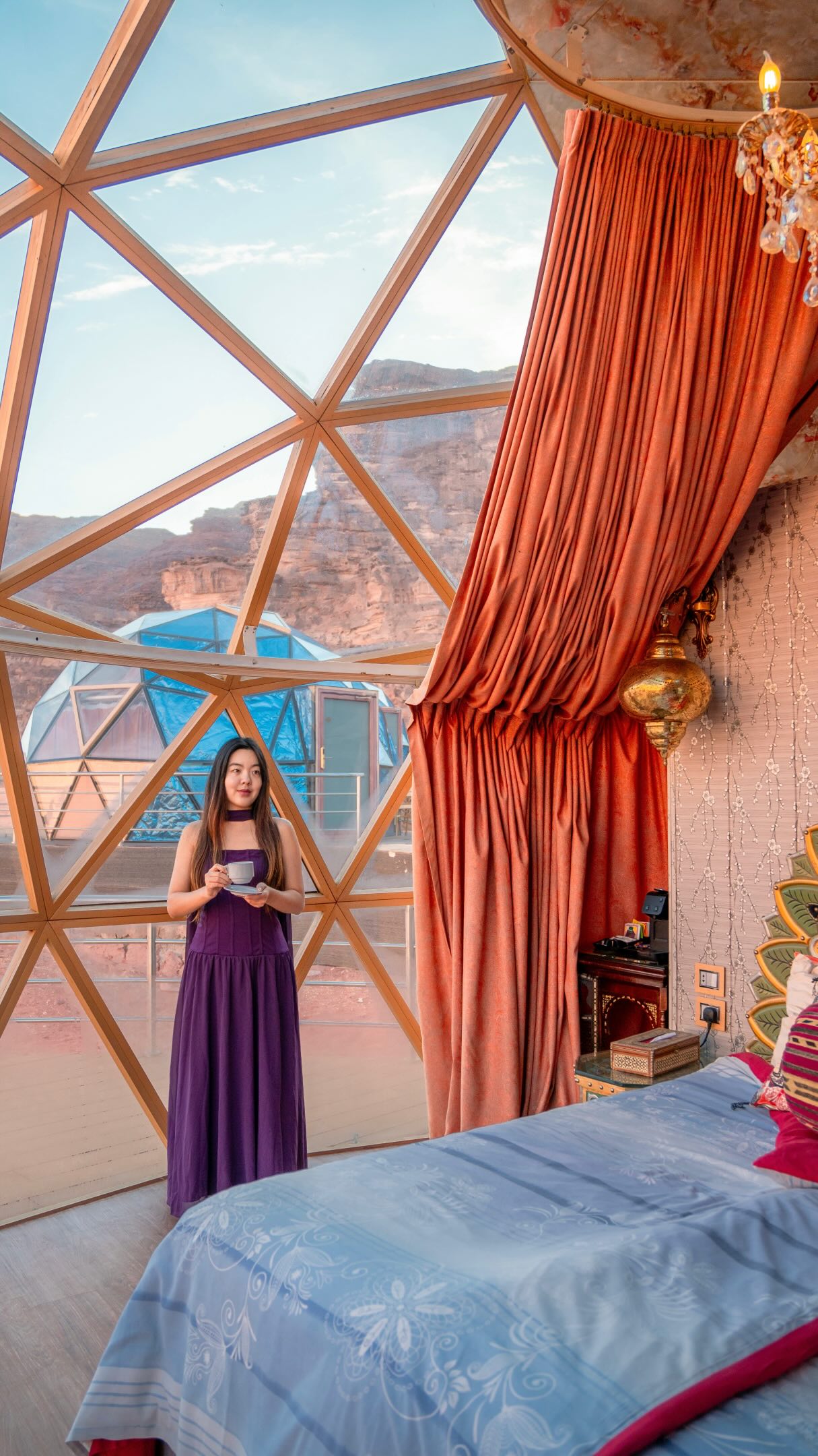 Desert Domes in Wadi Rum Protected Area