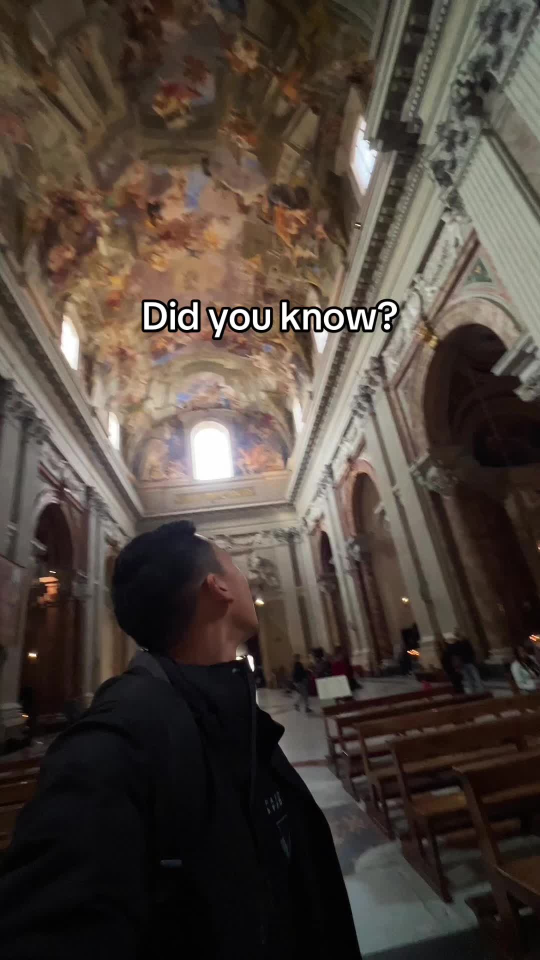 Roman Churches Feature Mirrored Ceiling Art
