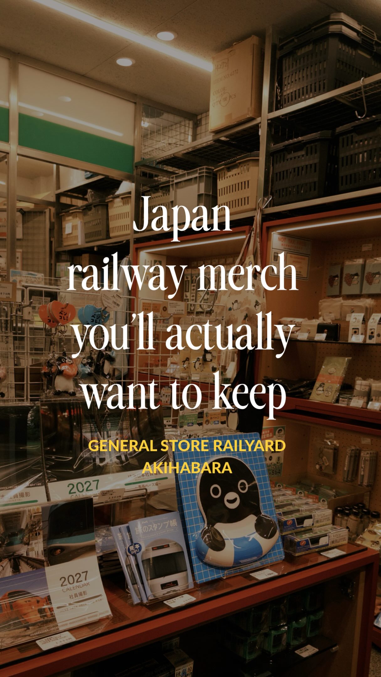 General Store Railyard Akihabara