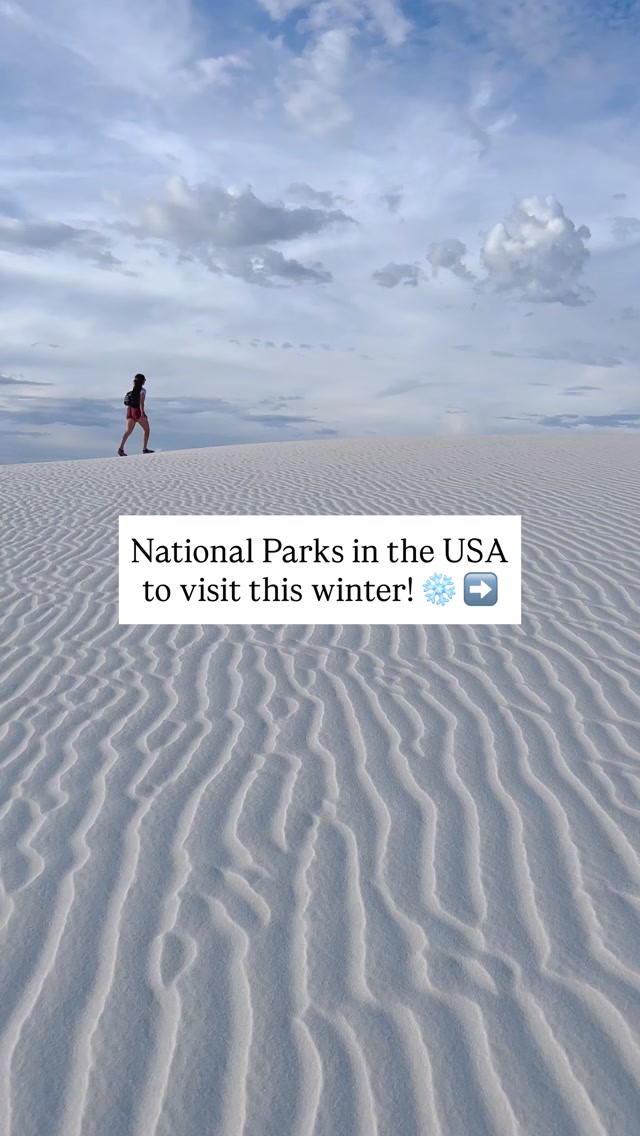 National Parks Offer Unique Winter Adventures
