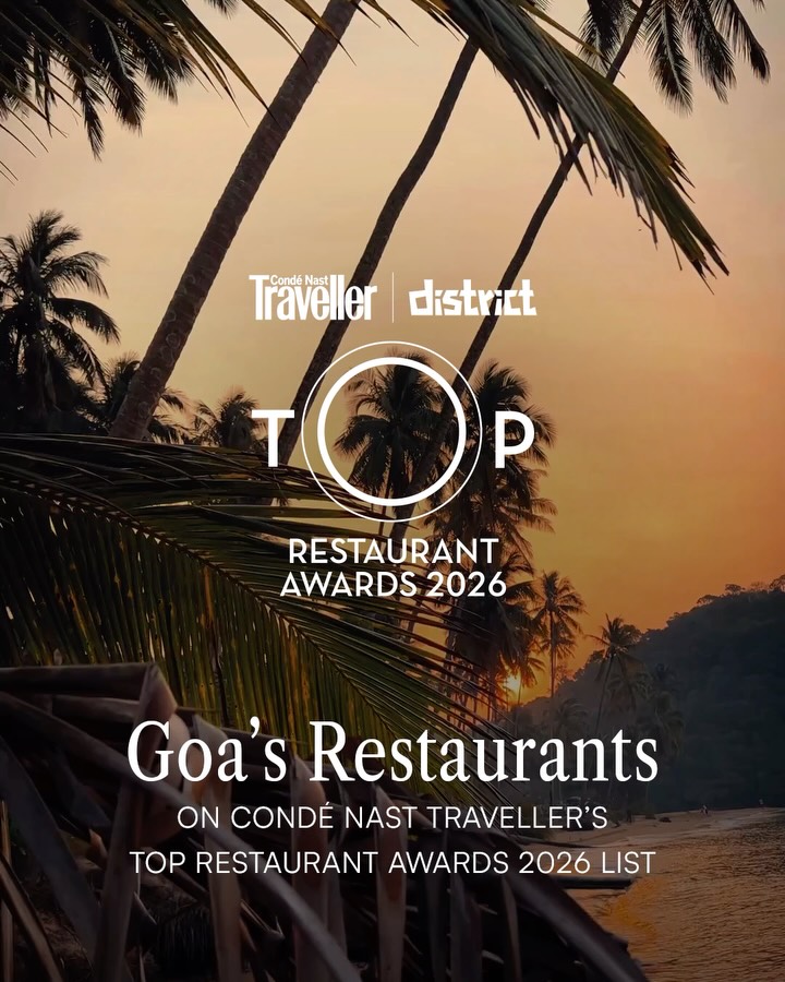 Top Goa Restaurants on Condé Nast Traveller Awards
