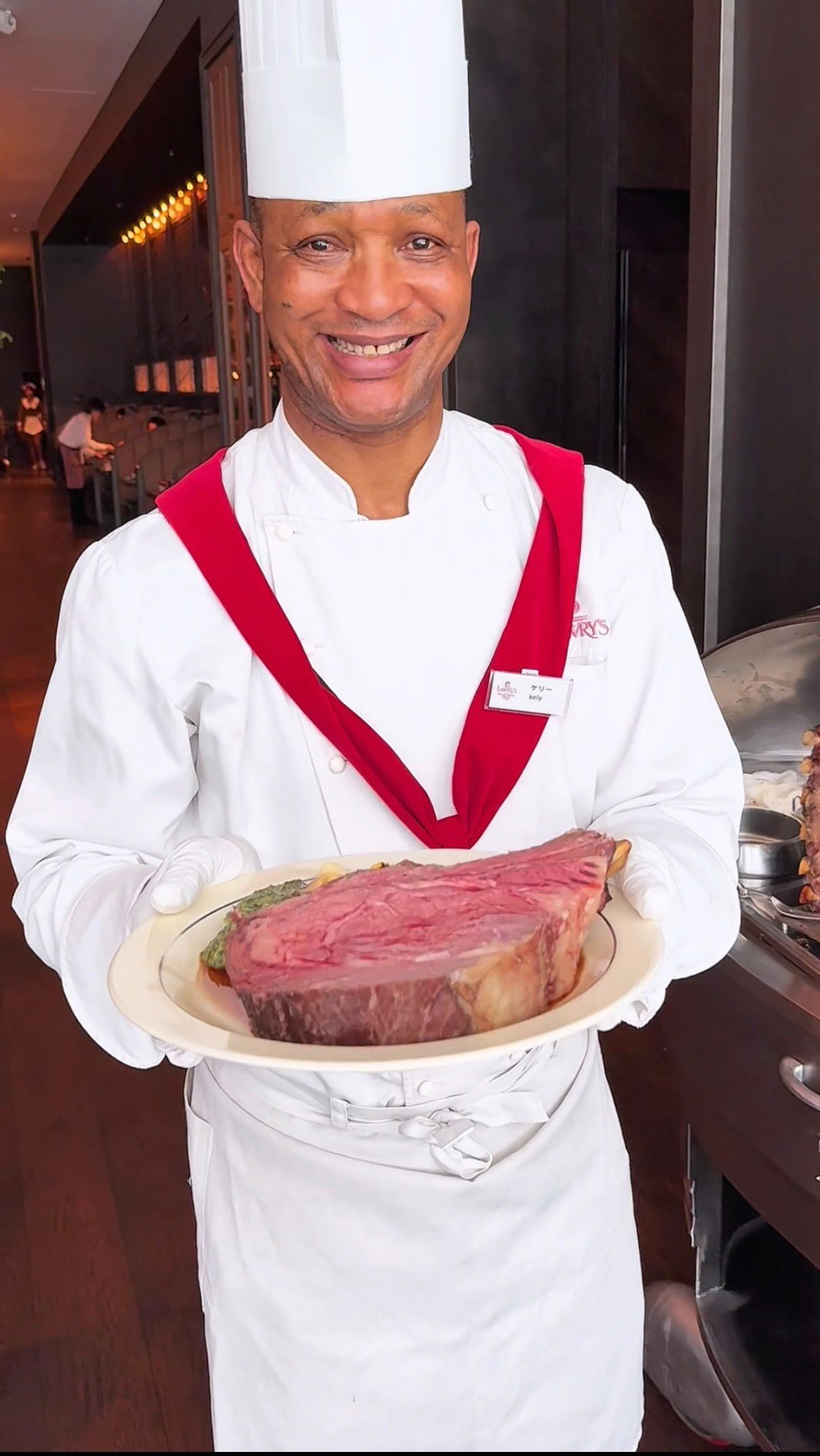 Lawry's The Prime Rib Features Diamond Cut Prime Rib