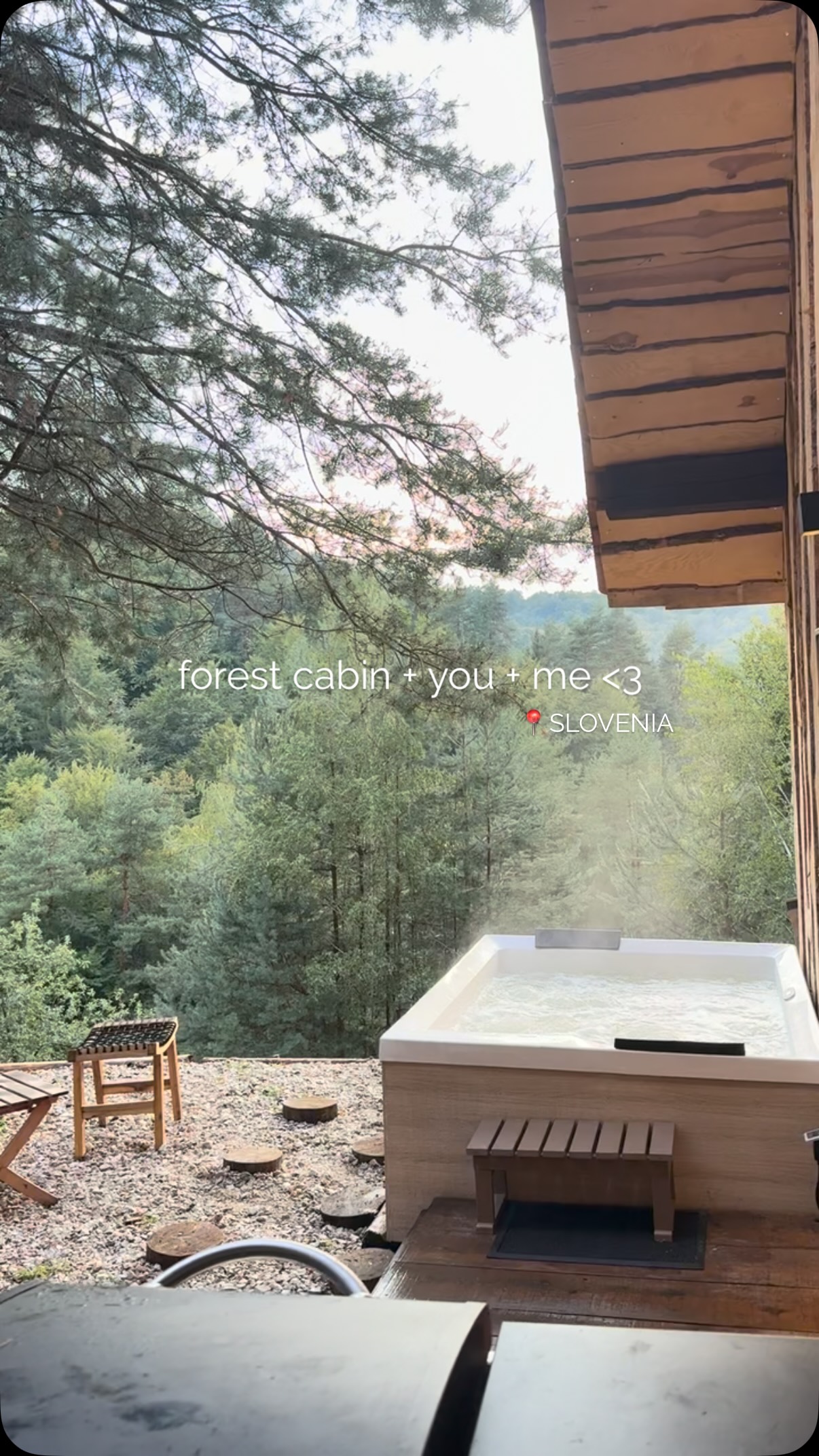 Slovenian Forest Cabin Offers Romantic Getaway