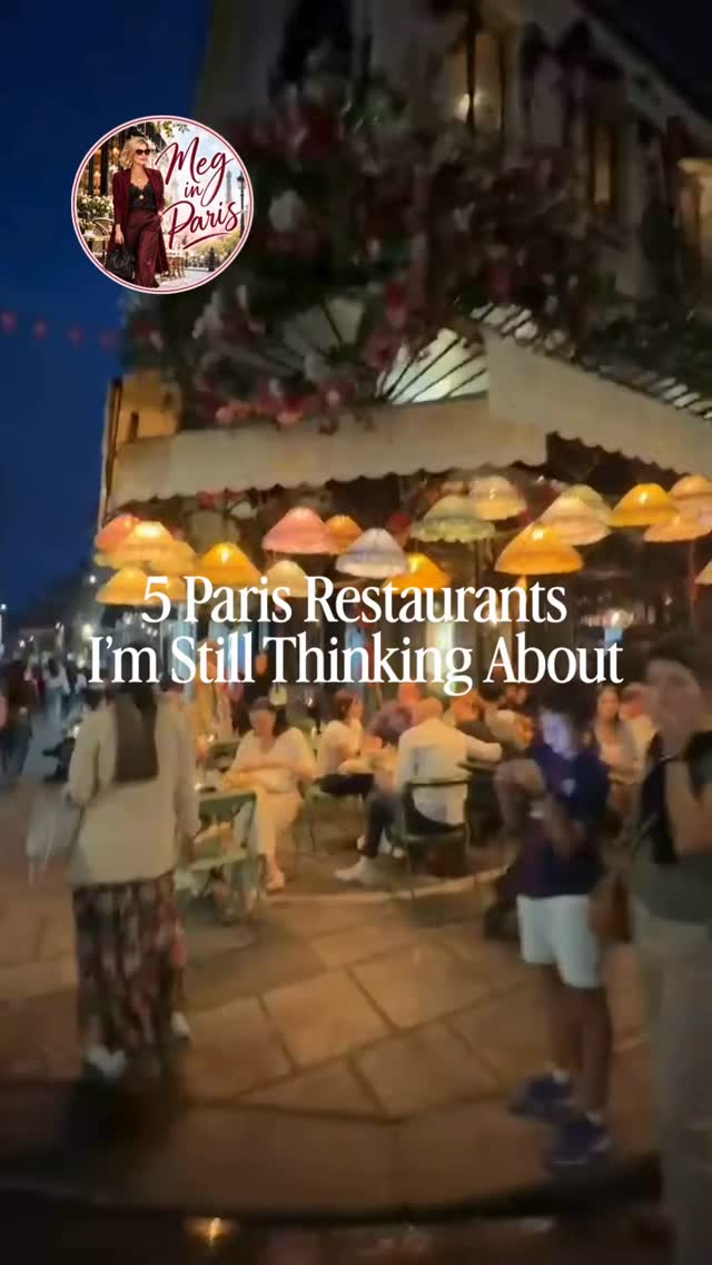 Parisian Eateries With Eiffel Tower Views