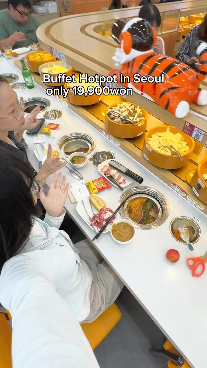 All-You-Can-Eat Hotpot Buffet Features Conveyor Belt