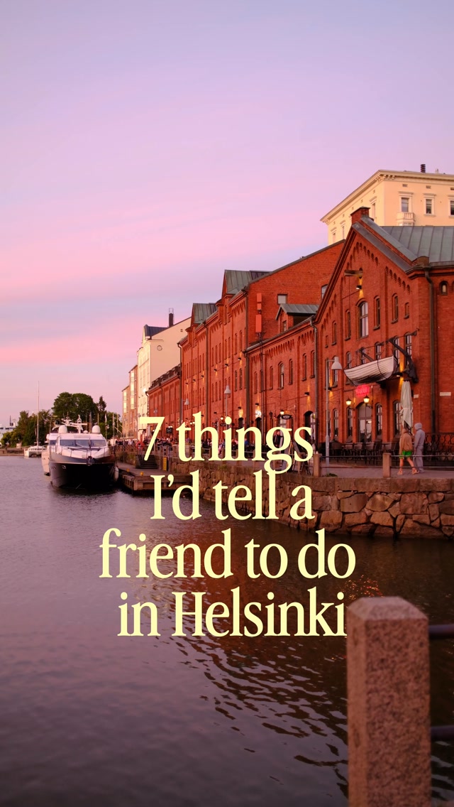 Helsinki's Must-See Libraries, Saunas, and Dining Spots