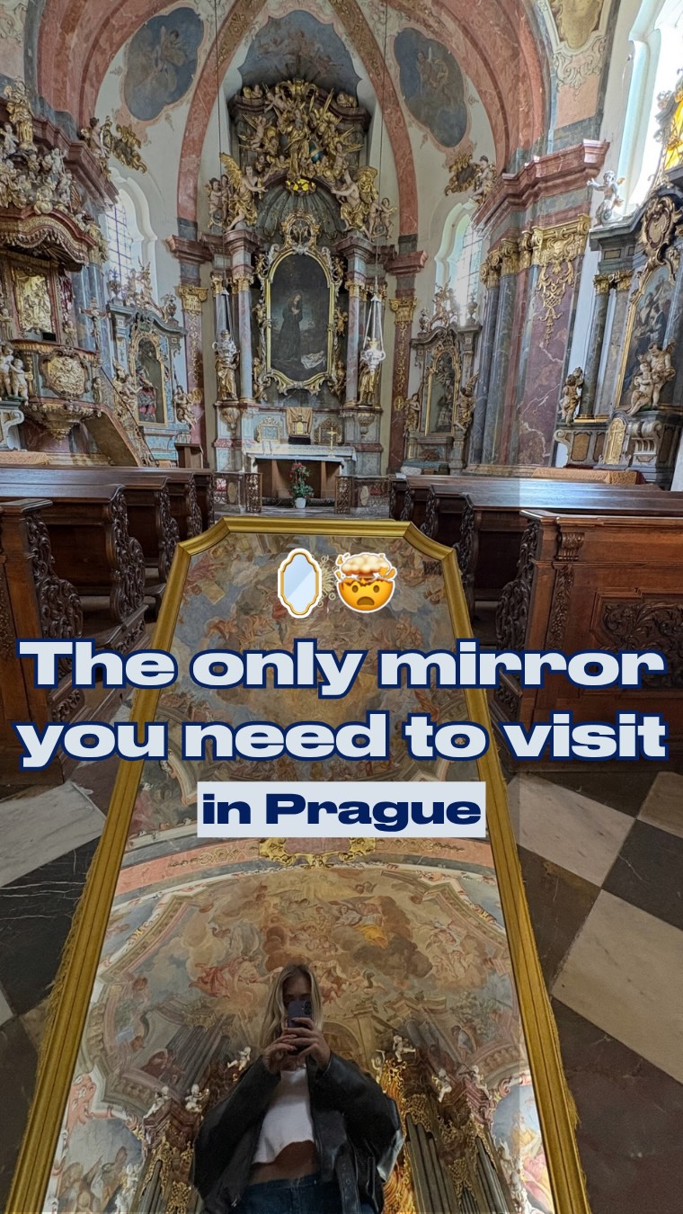 Loreto's Ornate Interior and Mirror Illusion