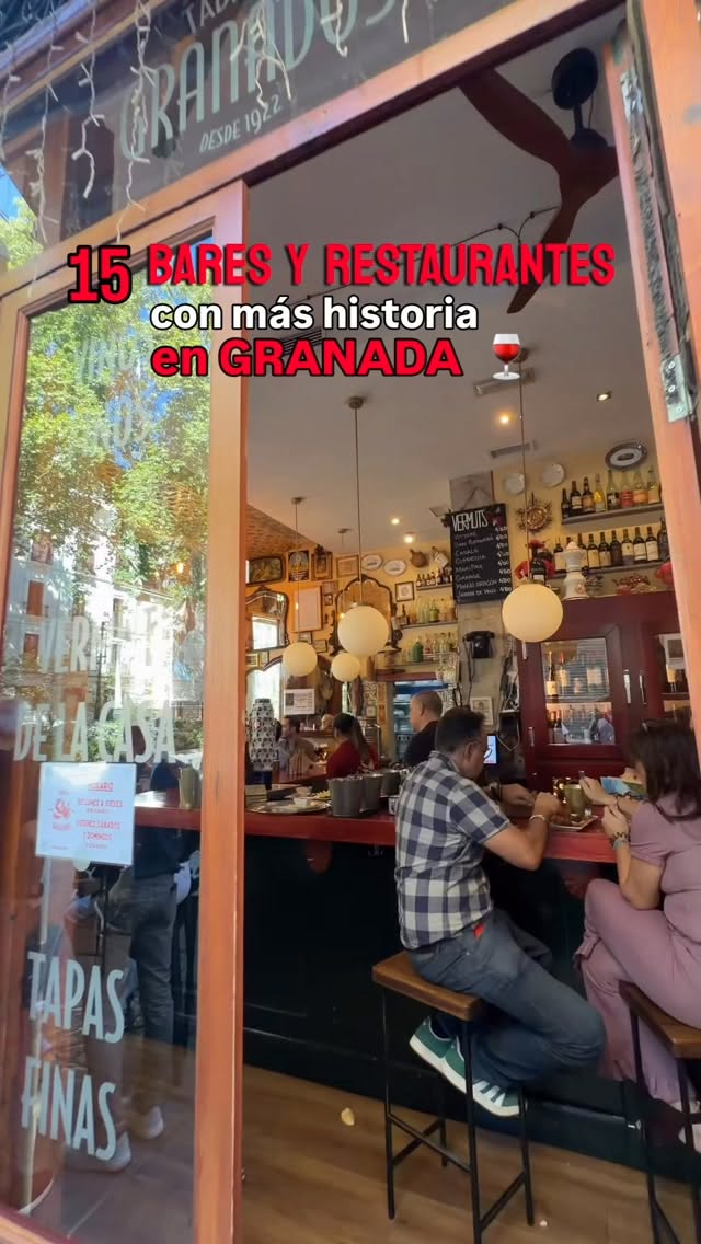 Historic Bars And Restaurants In Granada